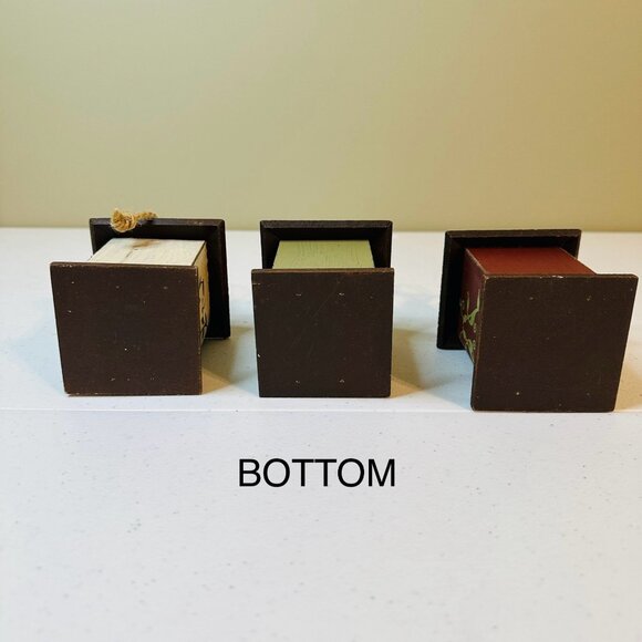 Southern Living at Home Wood Bird Houses Decoration Trio Card Picture Holder - Picture 6 of 10